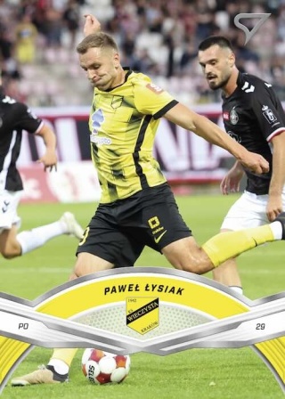 289 Paweł Łysiak Wieczysta Kraków Base card SportZoo Betclic 1 Liga 2025/26