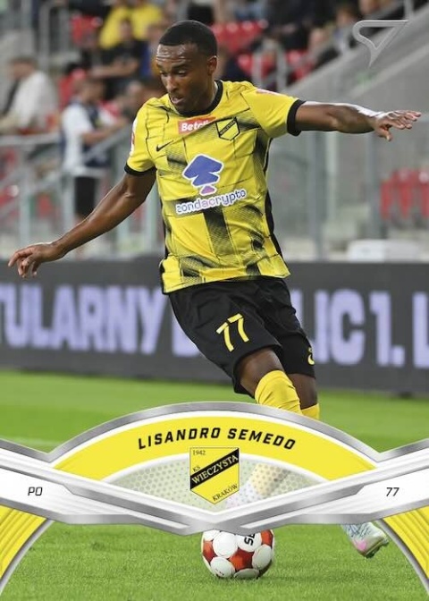 292 Lisandro Semedo Wieczysta Kraków Base card SportZoo Betclic 1 Liga 2025/26