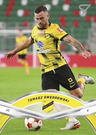 293 Tomasz Swędrowski Wieczysta Kraków Base card SportZoo Betclic 1 Liga 2025/26