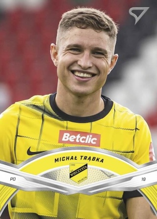 294 Michał Trąbka Wieczysta Kraków Base card SportZoo Betclic 1 Liga 2025/26