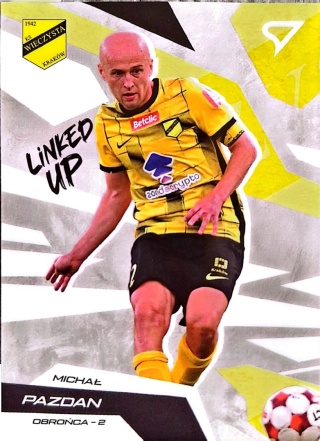 LU-52 Michał Pazdan Wieczysta Kraków Linked Up SportZoo Betclic 1 Liga 2025/26