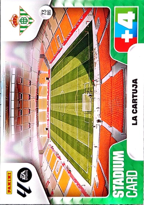 73bis La Cartuja Real Betis Base La Liga 2025/25 Panini