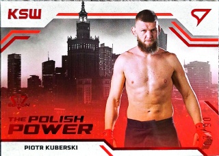 PP-17 Piotr Kuberski 07/90 The Polish Power Saffron Red Sportzoo KSW 2026