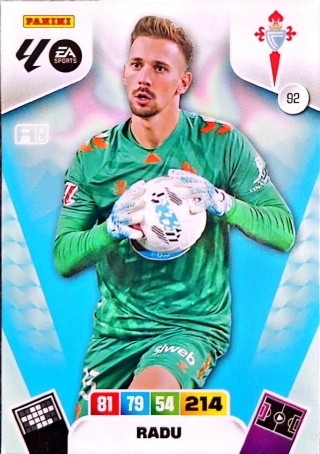 92 Radu RC Celta Base La Liga 2025/25 Panini