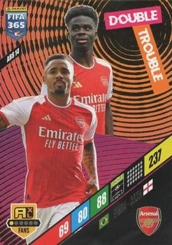 ARS14 Saka / Gabriel Jesus Arsenal Double Trouble FIFA 365 2024