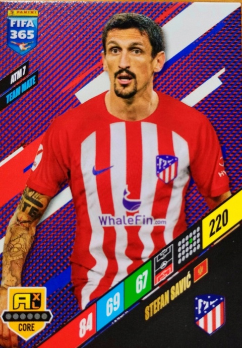 ATM7 Stefan Savic Atlético Madryt Base FIFA 365 2024