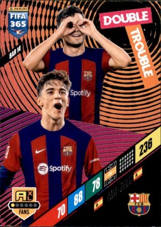 BAR14 Pedri / Gavi FC Barcelona Double Trouble FIFA 365 2024