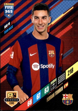 BAR16 Ferran Torres FC Barcelona Base FIFA 365 2024
