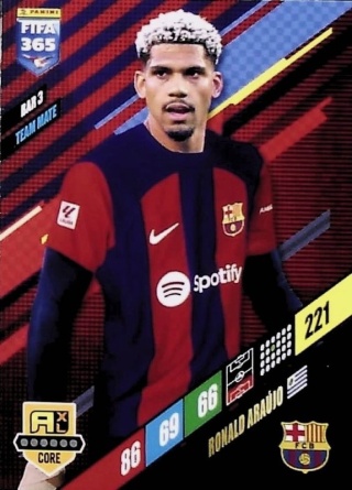 BAR3 Ronald Araüjo FC Barcelona Base FIFA 365 2024
