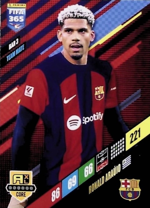 BAR3 Ronald Araüjo FC Barcelona Base FIFA 365 2024