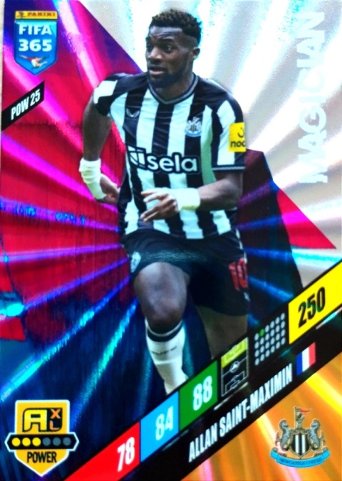 POW25 Allan Saint-Maximin Newcastle United Power / Magician FIFA 365 2024