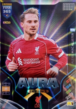 EXC25 Aura Alexis Mac Allister Panini FIFA 365 2026