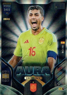 EXC45 Aura Rodri Panini FIFA 365 2026
