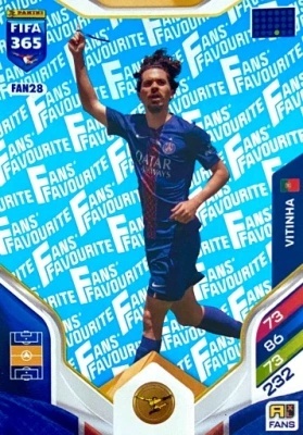 FAN28 Vitinha PSG Fans Favourite blue FIFA 365 2026