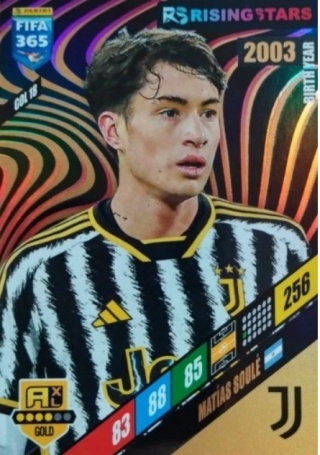 GOL18 Matias Soulé Juventus Gold / Rising Star FIFA 365 2024