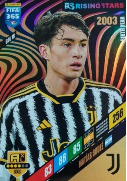 GOL18 Matias Soulé Juventus Gold / Rising Star FIFA 365 2024