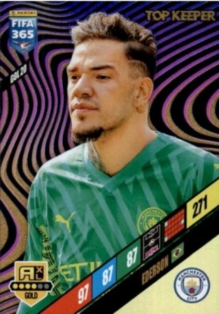 GOL20 Ederson Manchester City Gold / Top Keeper FIFA 365 2024