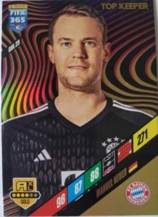 GOL25 Manuel Neuer FC Bayern Gold / Top Keeper FIFA 365 2024
