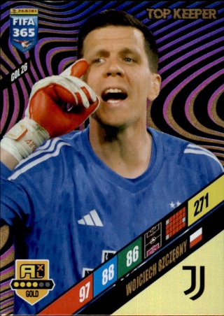 GOL26 Wojciech Szczęsny Juventus Gold / Top Keeper FIFA 365 2024