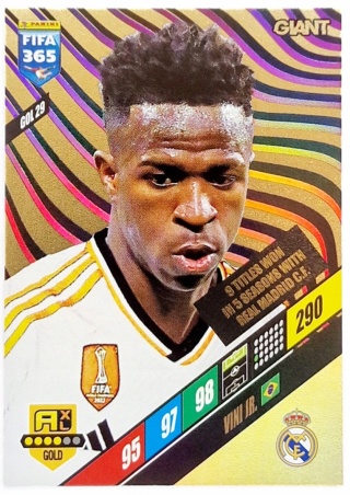 GOL29 Vini Jr. Real Madryt Gold / Giant FIFA 365 2024