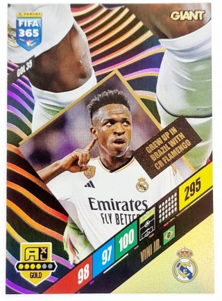 GOL35 Vini Jr. Real Madryt Gold / Giant FIFA 365 2024
