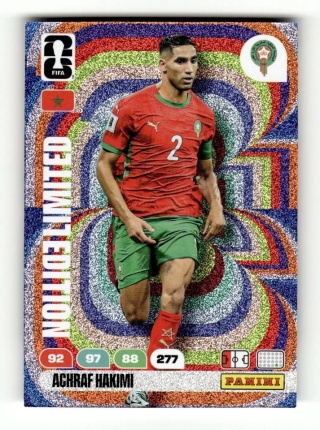 LE-AH Achraf Hakimi Morocco Limited Edition Panini FIFA World Cup 2026