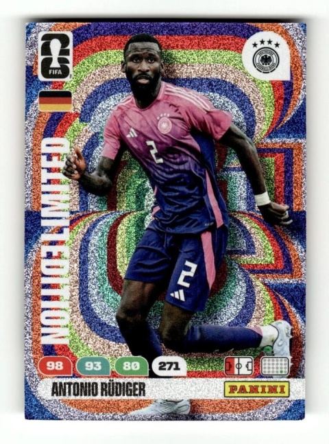 LE-AR Antonio Rüdiger Germany Limited Edition Panini FIFA World Cup 2026
