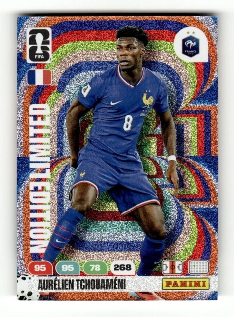 LE-AT Aurélien Tchouaméni France Limited Edition Panini FIFA World Cup 2026
