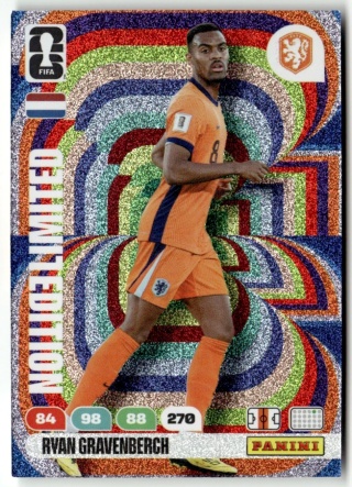 LE-RG Ryan Gravenberch Netherlands Limited Edition Panini FIFA World Cup 2026
