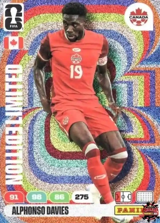 LE-AD Alphonso Davies Canada Limited Edition Panini FIFA World Cup 2026