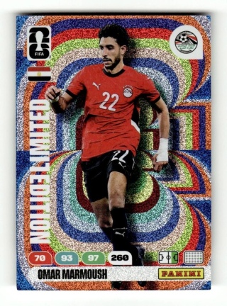 LE-OM Omar Marmoush Egypt Limited Edition Panini FIFA World Cup 2026