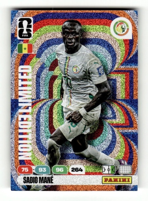 LE-SM Sadio Mané Senegal Limited Edition Panini FIFA World Cup 2026