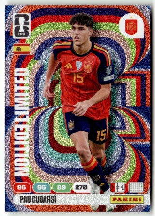 LE-PC Pau Cubarsí Spain Limited Edition Panini FIFA World Cup 2026