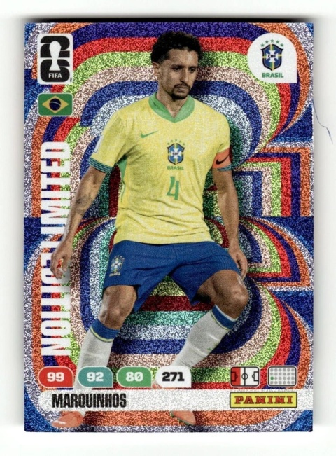 LE-M Marquinhos Brazil Limited Edition Panini FIFA World Cup 2026
