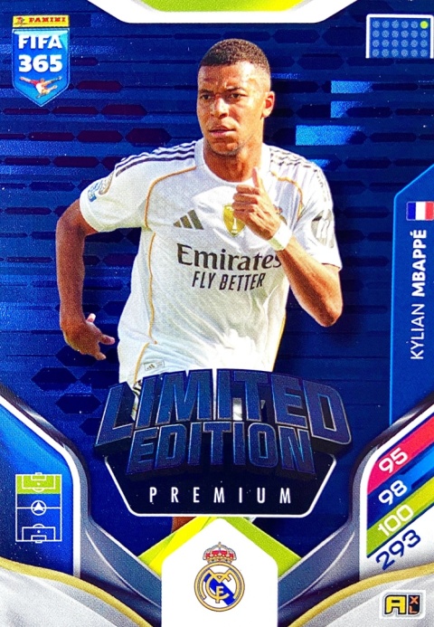 LEP-KM Kylian Mbappé Real Madrid C.F. Limited Edition / Premium Panini FIFA 265 2026