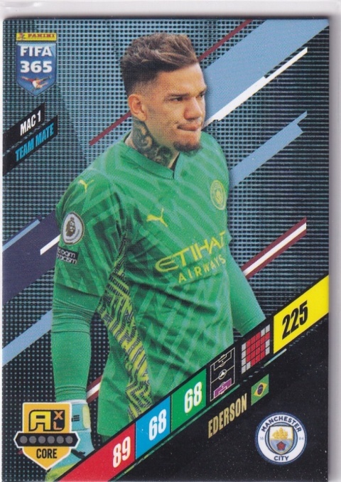 MAC1 Ederson Manchester City Base FIFA 365 2024