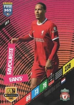 LIV5 Virgil van Dijk Liverpool Fans' Favourite FIFA 365 2024