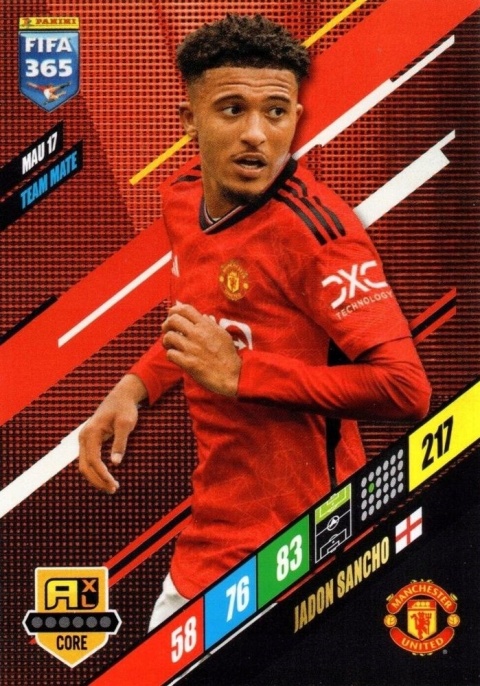 MAU17 Jadon Sancho Manchester United Base FIFA 365 2024
