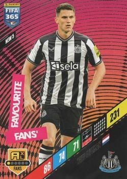NEW5 Sven Botman Newcastle United Fans' Favourite FIFA 365 2024