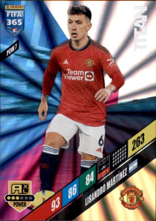 POW7 Lisandro Martínez Manchester United Power / Titan FIFA 365 2024