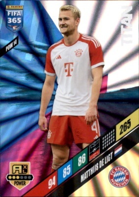 POW14 Matthijs de Ligt FC Bayern Power / Titan FIFA 365 2024