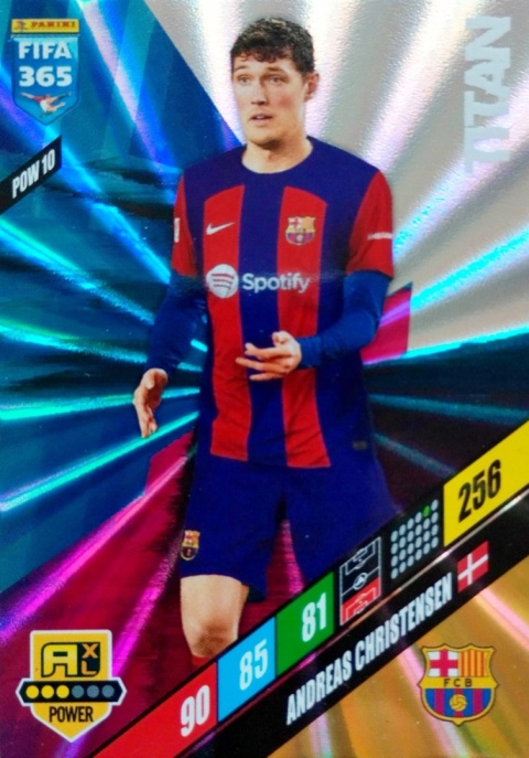 POW10 Andreas Christensen FC Barcelona Power / Titan FIFA 365 2024