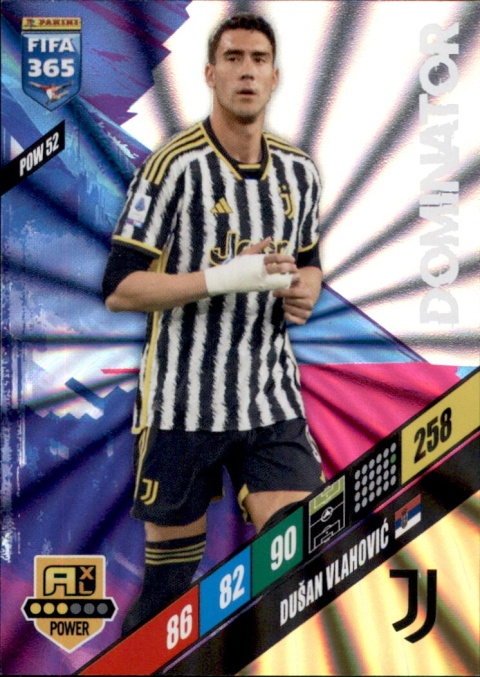 POW52 Dušan Vlahović Juventus Power / Dominator FIFA 365 2024