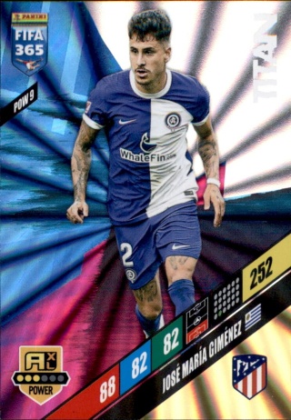 POW9 José María Giménez Atlético Madryt Power / Titan FIFA 365 2024