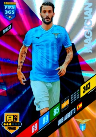 POW36 Luis Alberto Lazio Power / Magician FIFA 365 2024