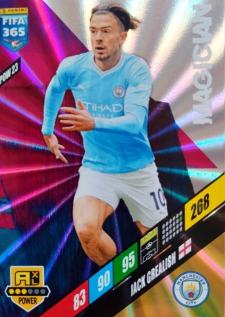 POW23 Jack Grealish Manchester City Power / Magician FIFA 365 2024