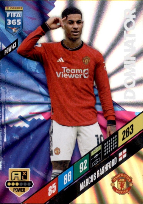 POW43 Marcus Rashford Manchester United Power / Dominator FIFA 365 2024