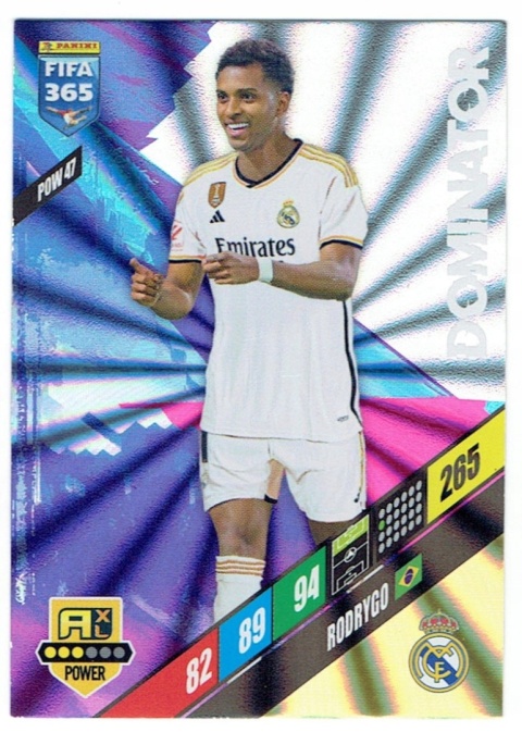 POW47 Rodrygo Real Madryt Power / Dominator FIFA 365 2024