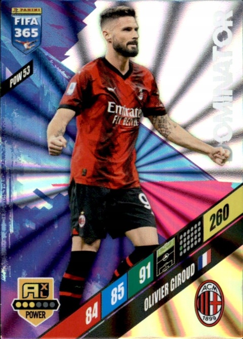 POW53 Olivier Giroud AC Milan Power / Dominator FIFA 365 2024