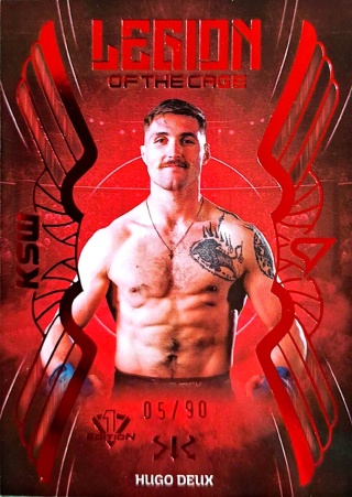 LC-06 Hugo Deux 05/90 Legion of the Cage Maroon Red Sportzoo KSW 2026